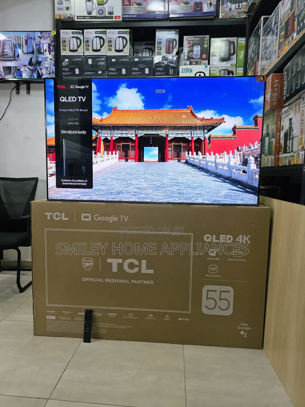 55c645 Qled- TCL Google Andriod Tv 55inches on 20% Price Reductions