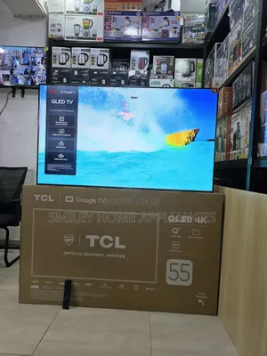 TCL 55inches Qled- Google Android Pro Tv 55c645 With 3years Warranty