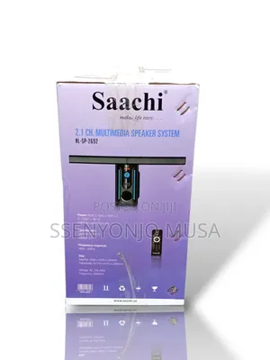 Saachi Nl-Sp-2692 2.1 Ch 60w Multimedia Speaker System With Subwoofer