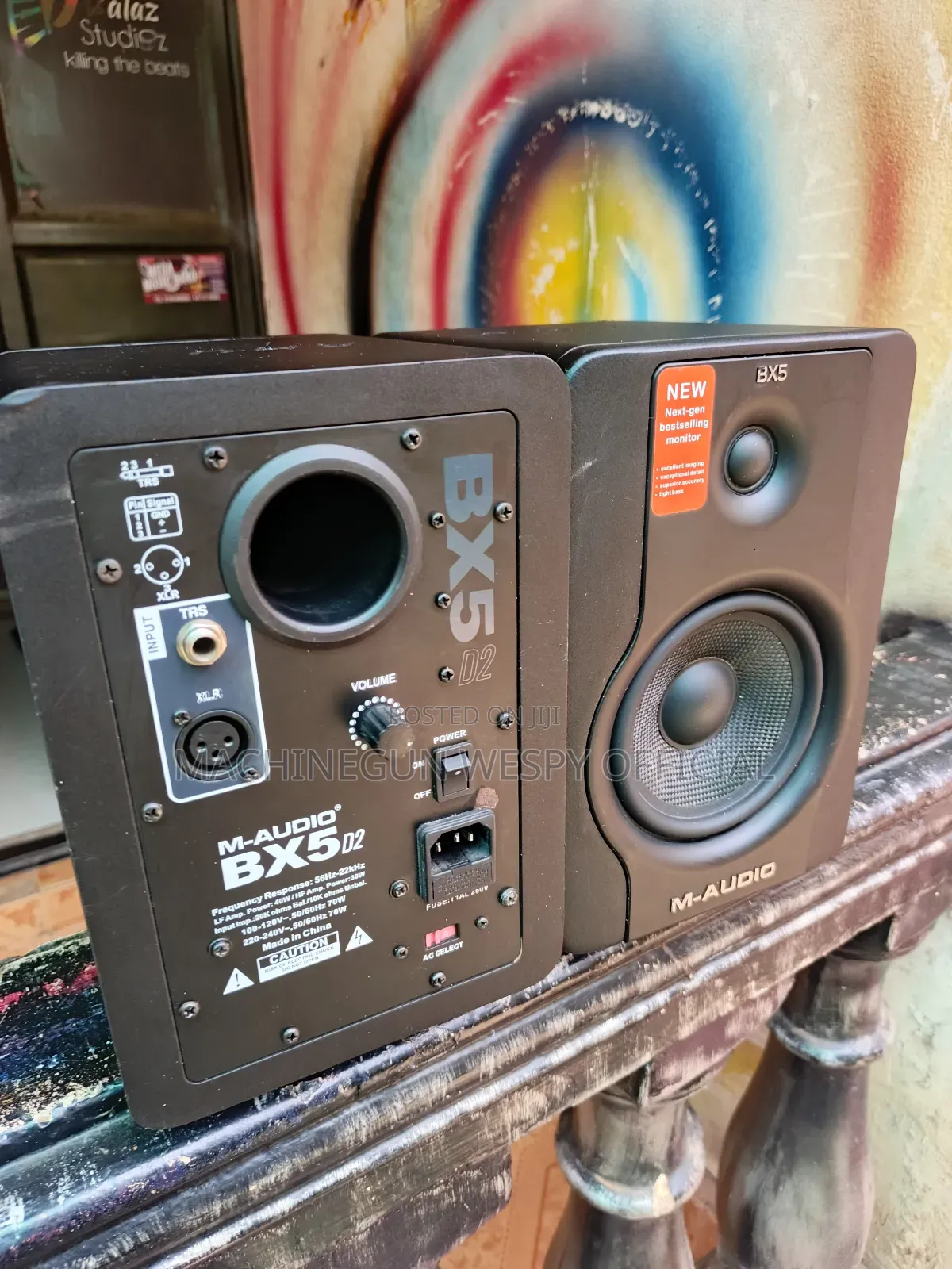M Audio Bx5 D2 Studio Monitor Speakers