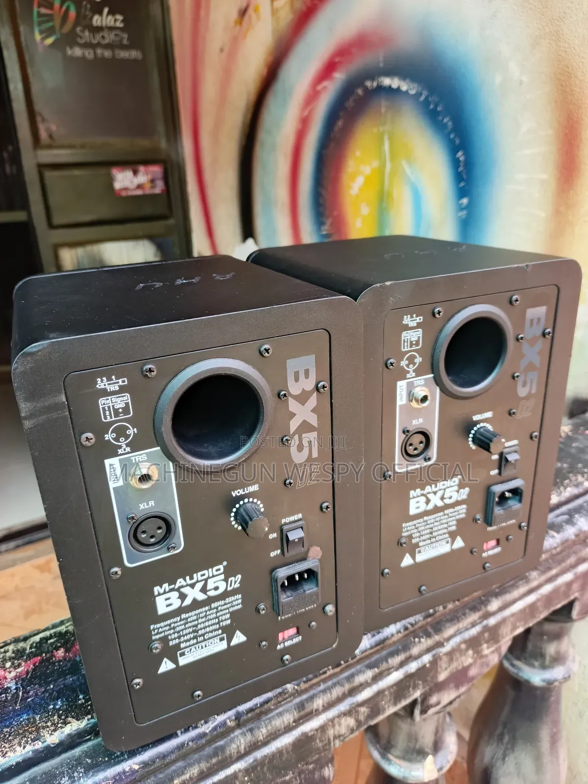 M Audio Bx5 D2 Studio Monitor Speakers