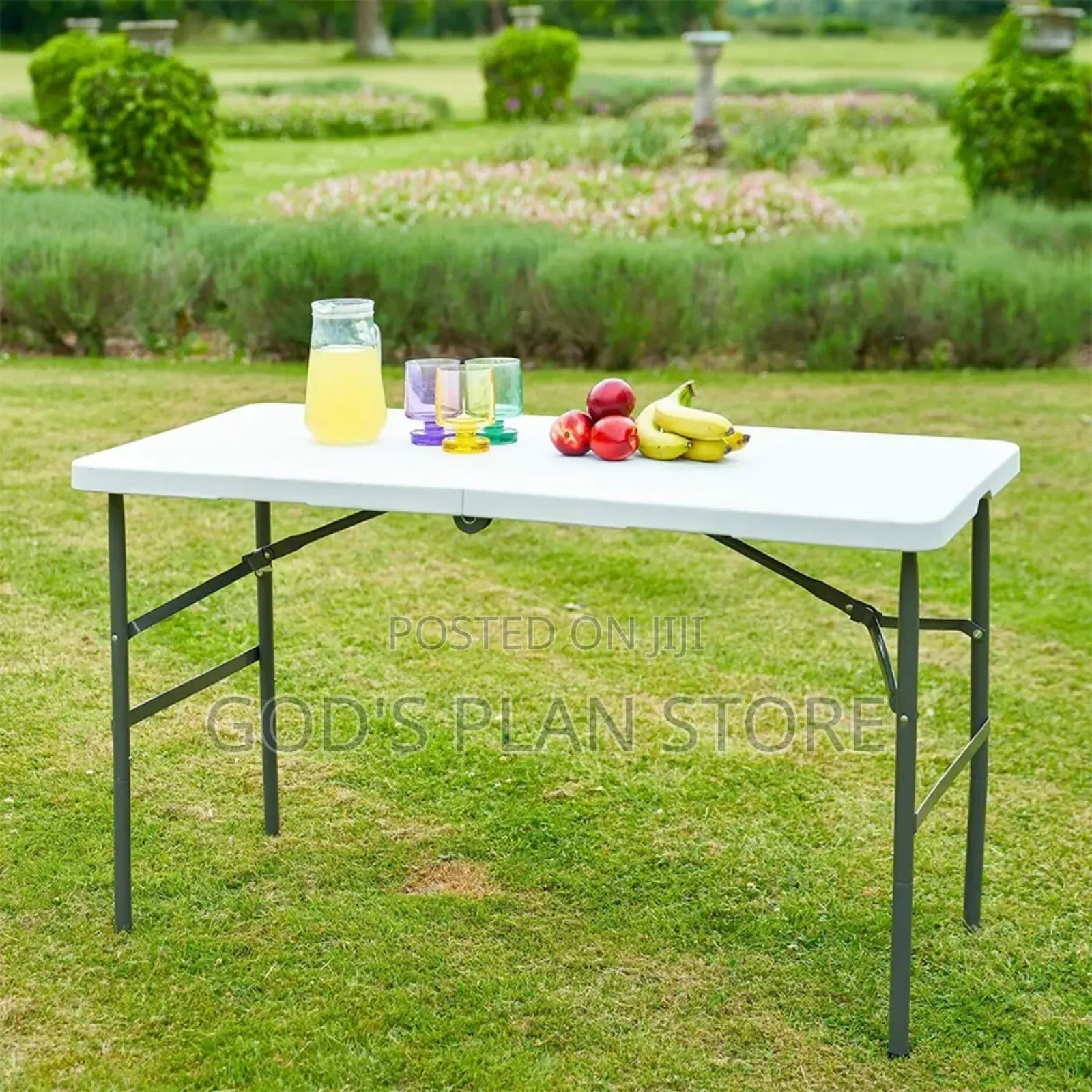 Multifunctional Plastic Table Plastic Table 120cm Adjustable Height
