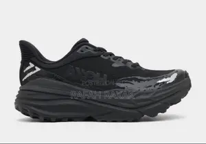 Original Black Hoka One One Stinson 7 Running Sneakers