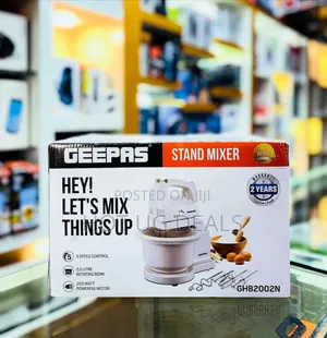 Geepas Stand Mixer With Rotating Bowl - 2.5 L