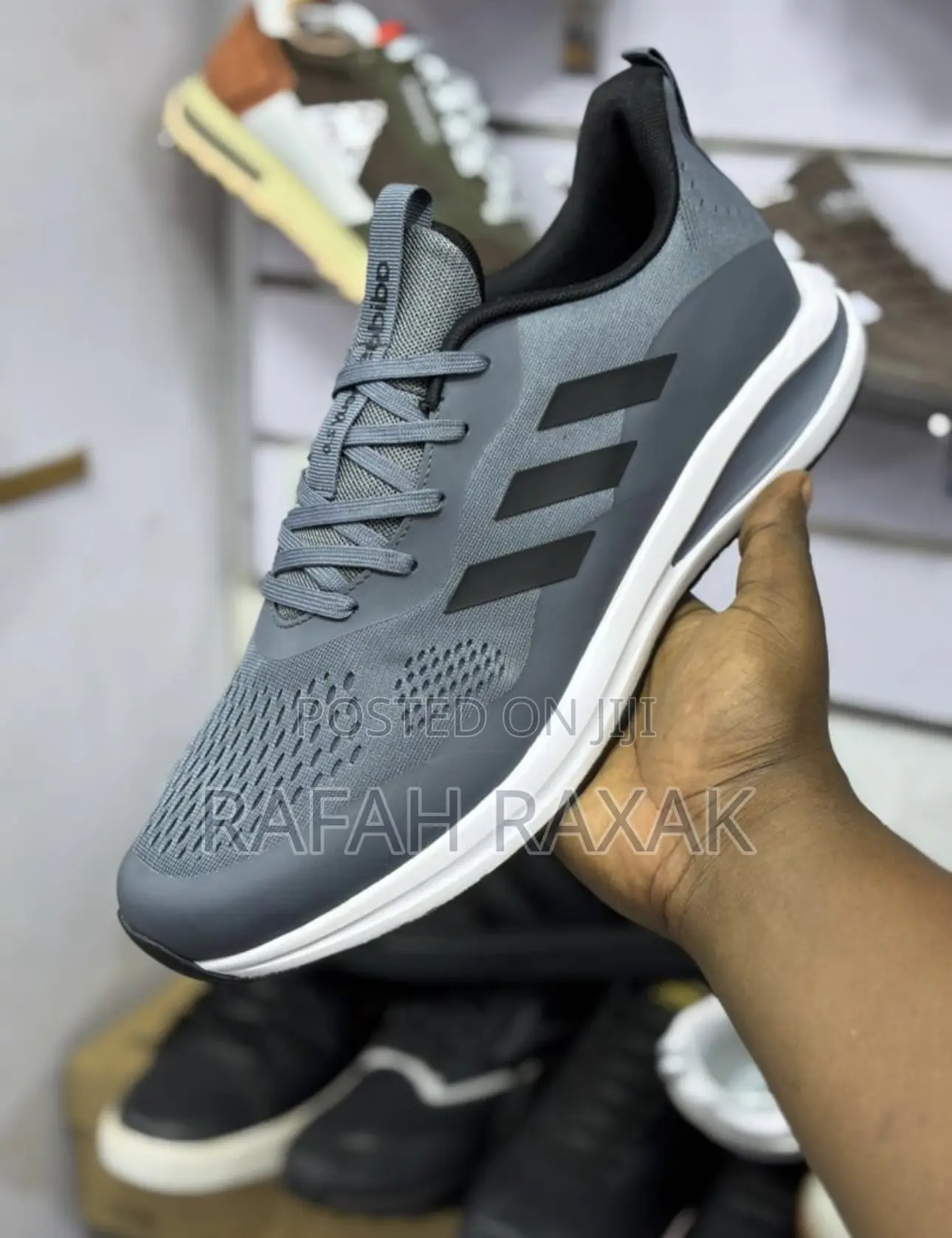 Original Grey Adidas Fortrun 2.0 Cloudfoam Running Shoes