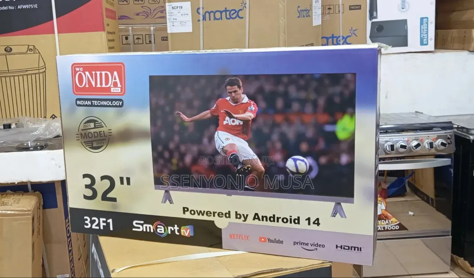 Onida 32f1 32-Inch Android Smart Tv (2025 Mo) | Powered by Android 14