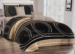 6by6 4pcs Bedspread With 1 Bedsheet 2 Pillowcases - Multicolor