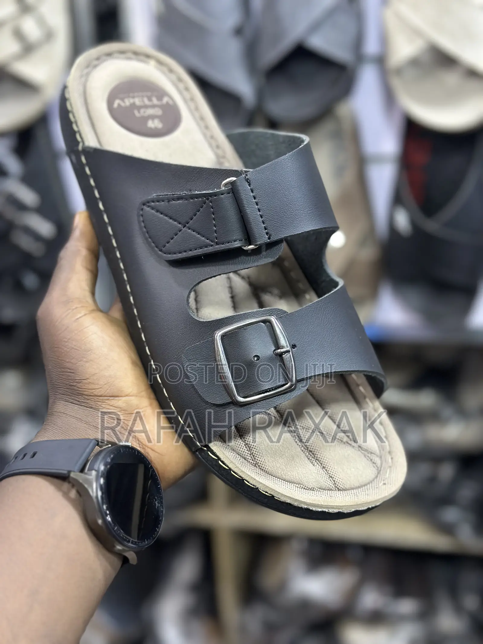 Men’S Apella Lord Double Strap Comfortable Sandals