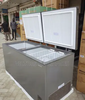 Hisense 660l Double Door Chest Freezer