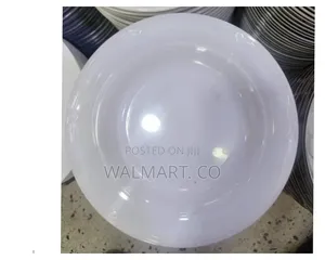 A Dozen of Round Shaped Melamine Plates