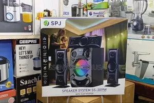 SPJ Woofer 3.1ch 30w Karaoke Speaker System With Remote Control