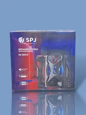 SPJ Ss-3021x 30w Bluetooth Speaker System With Subwoofer and Remote