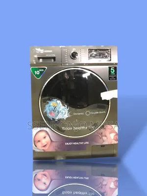 Sayona Washing Machine 10kg Automatic Front Loading - Gray