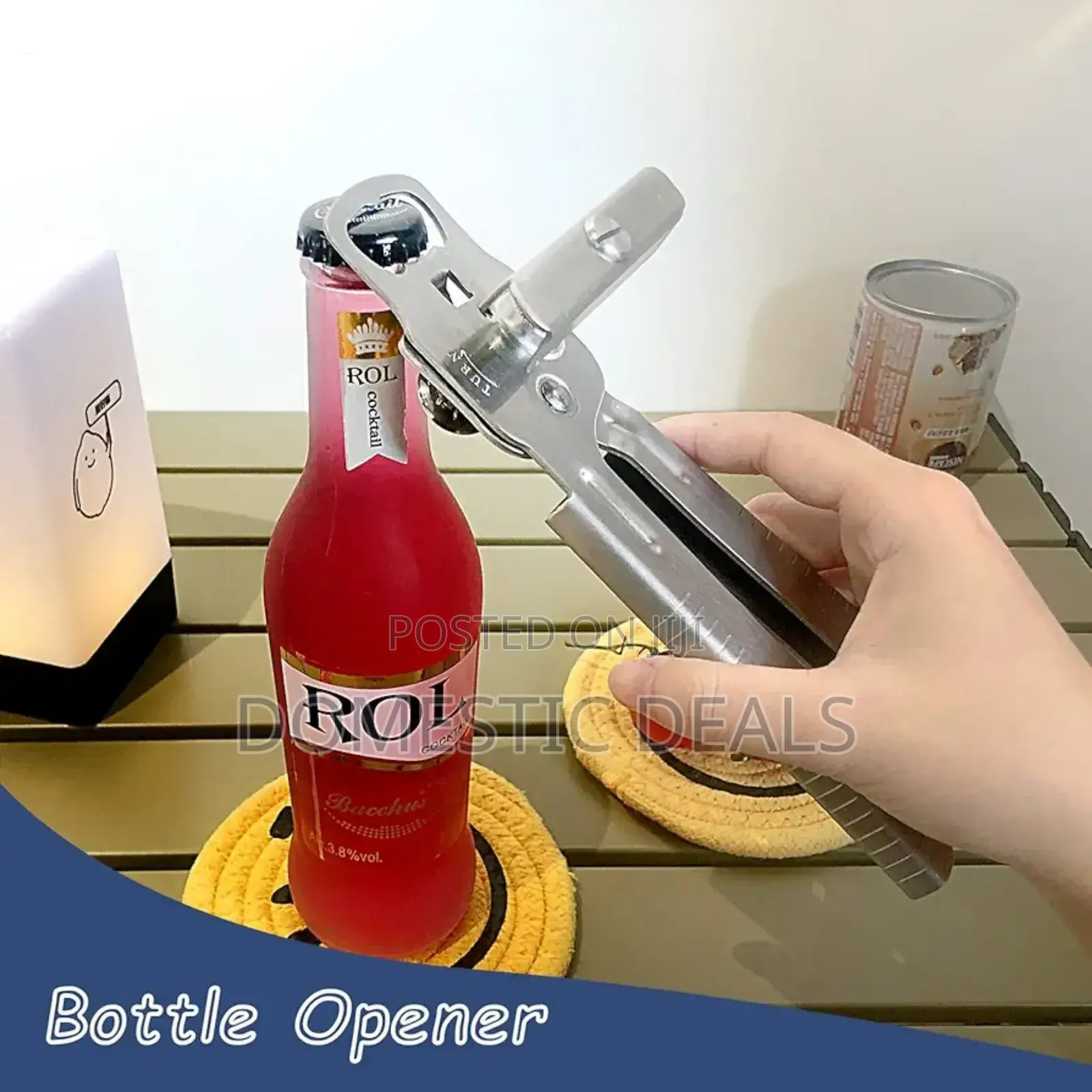 Stainless Steel Manual Can Opener