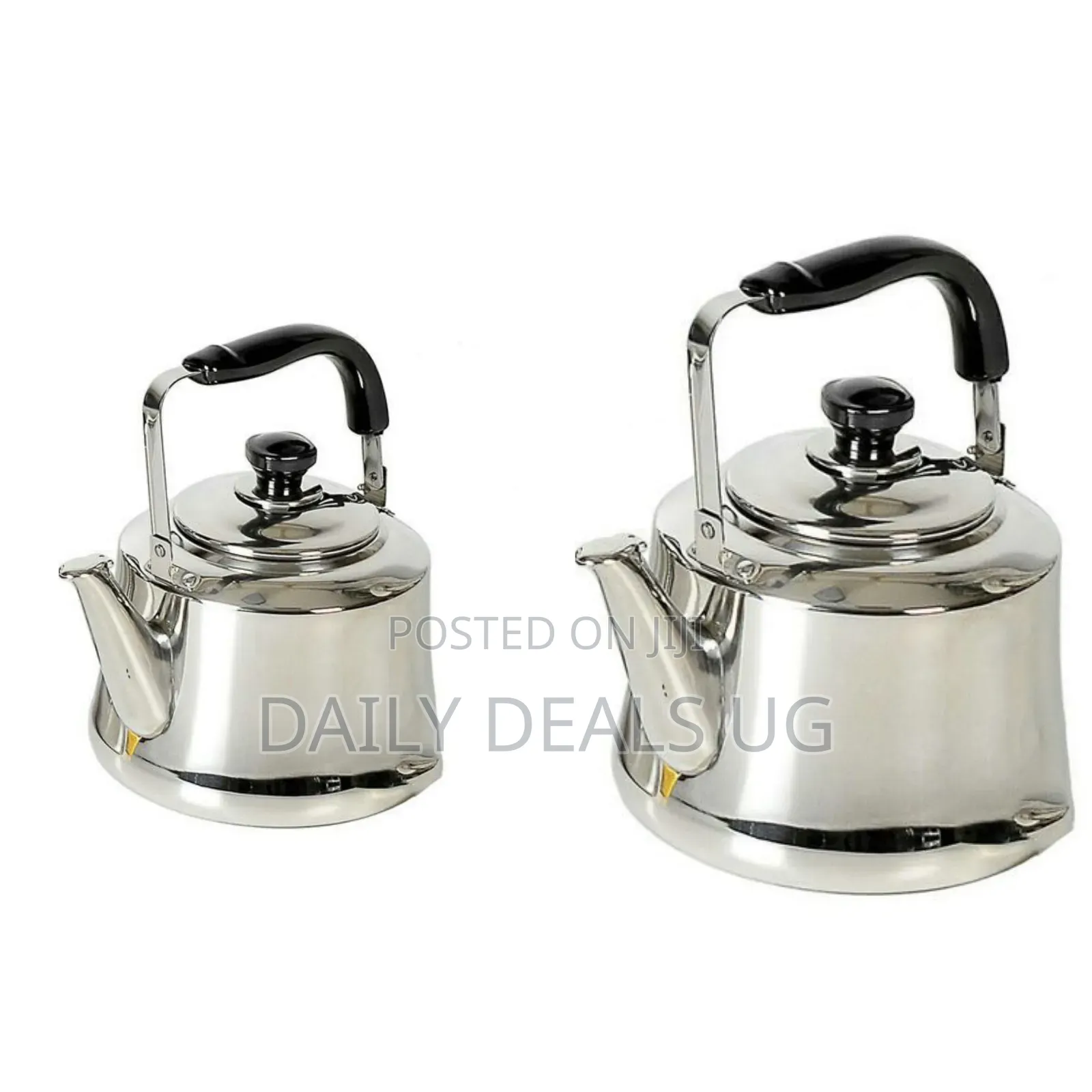 5 Litre Whistling Tea Boiling Kettle - Silver