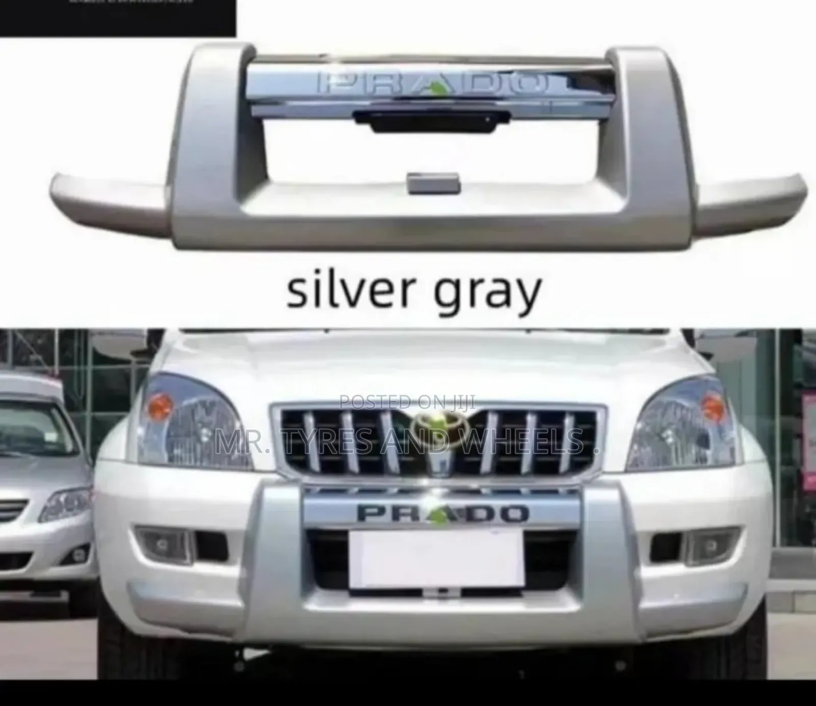 The Silver Gray for Prado Available Now