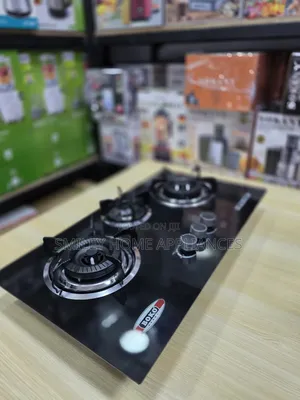 20% Discount Sales on Boko Tripple in-Built Gas Hob Black Glass
