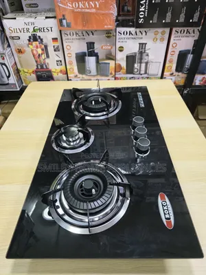 Tripple Boko Built-in Gas Glass Hob at 20% Reduced Price