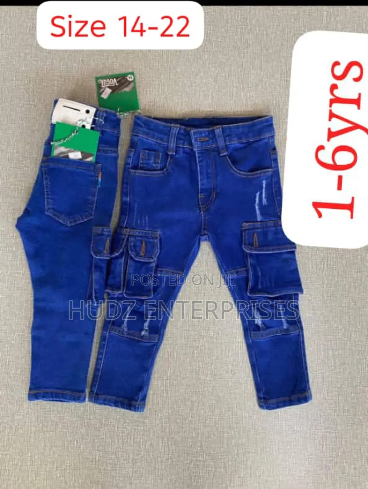 Kids Jean Pant Navy Blue