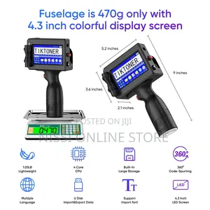 Handheld Portable Inkjet Printer