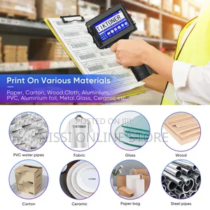 Handheld Portable Inkjet Printer
