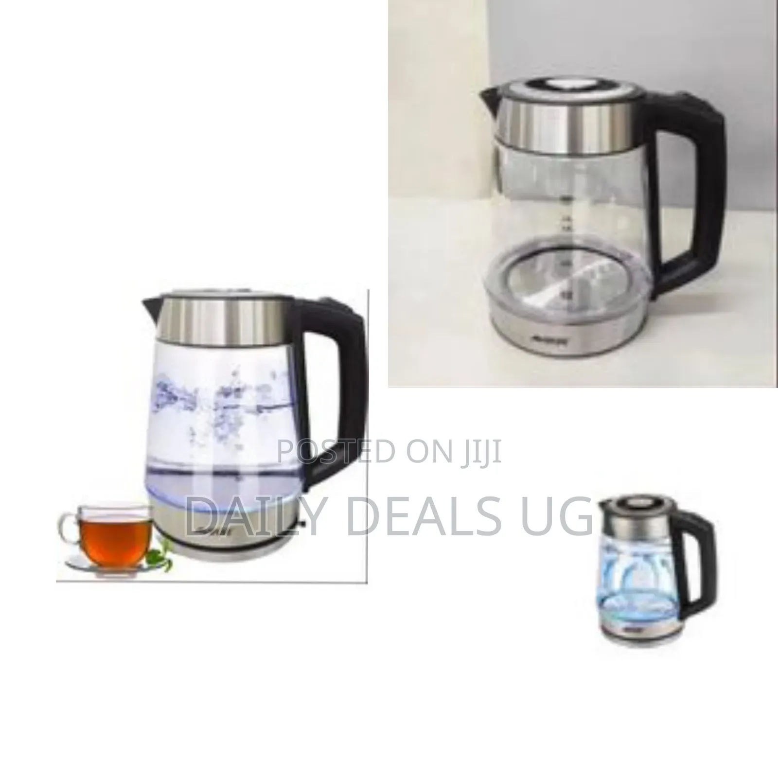 Avinas 2.2 Litre Glass Electric Milk Water Boiling Kettle Boiler Jar