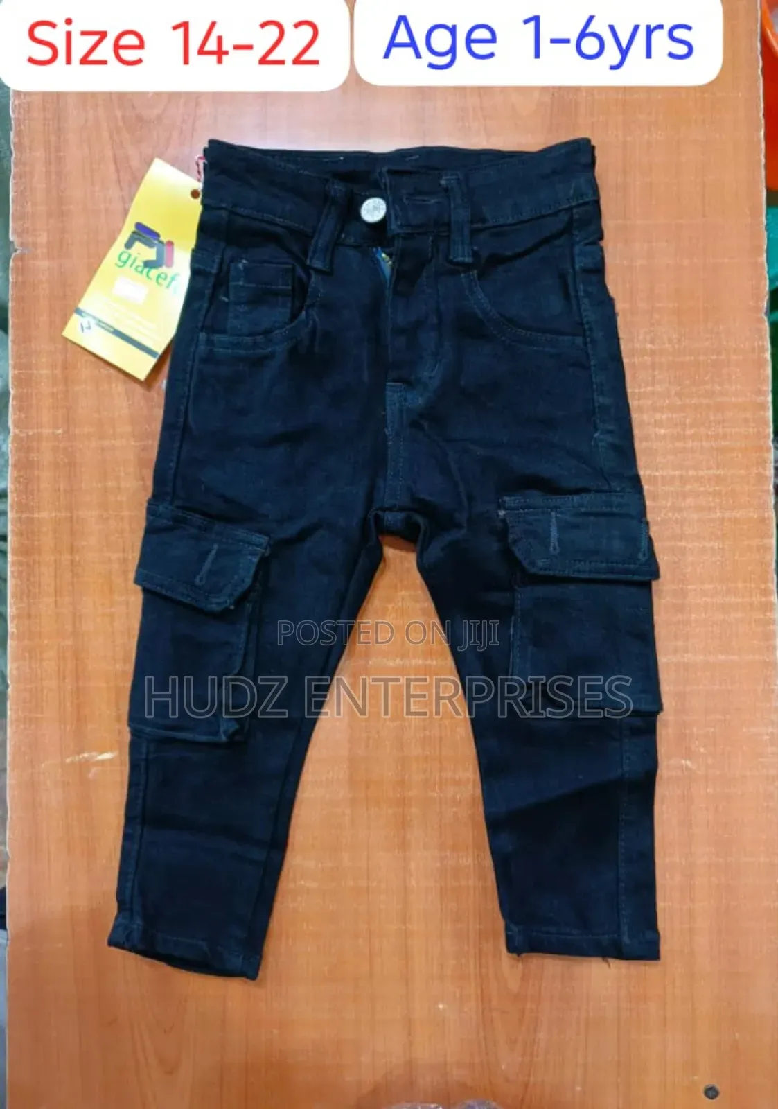Kids Cargo Pant Dark Blue