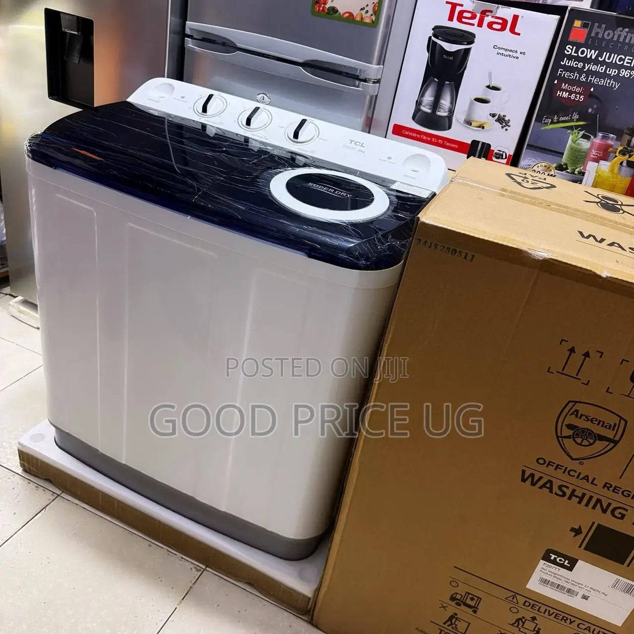 8 KGS TCL Top Loader Twin Tub
