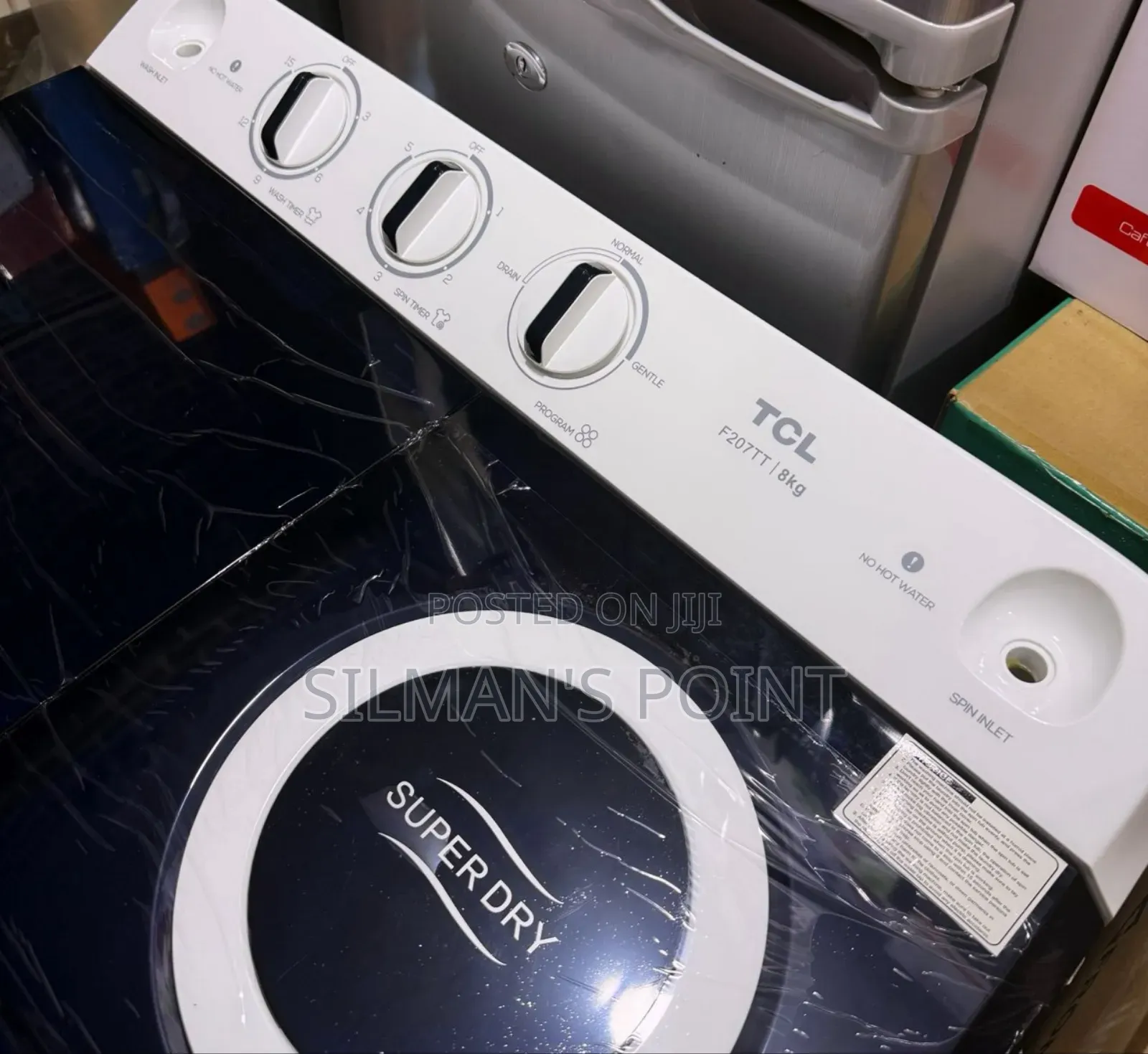 TCL 8kg Twin Tub Washing Machine