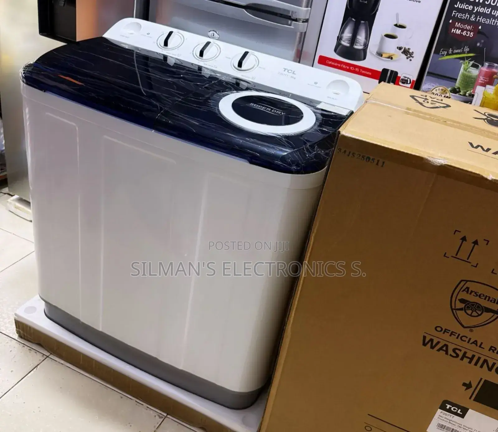 TCL 8kg Twin Tub Washing Machine