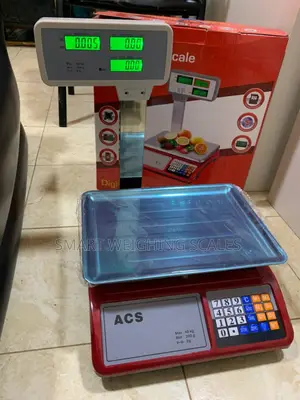 Retail Digital Market Weighing Scale LCD Digital Weighing Scale