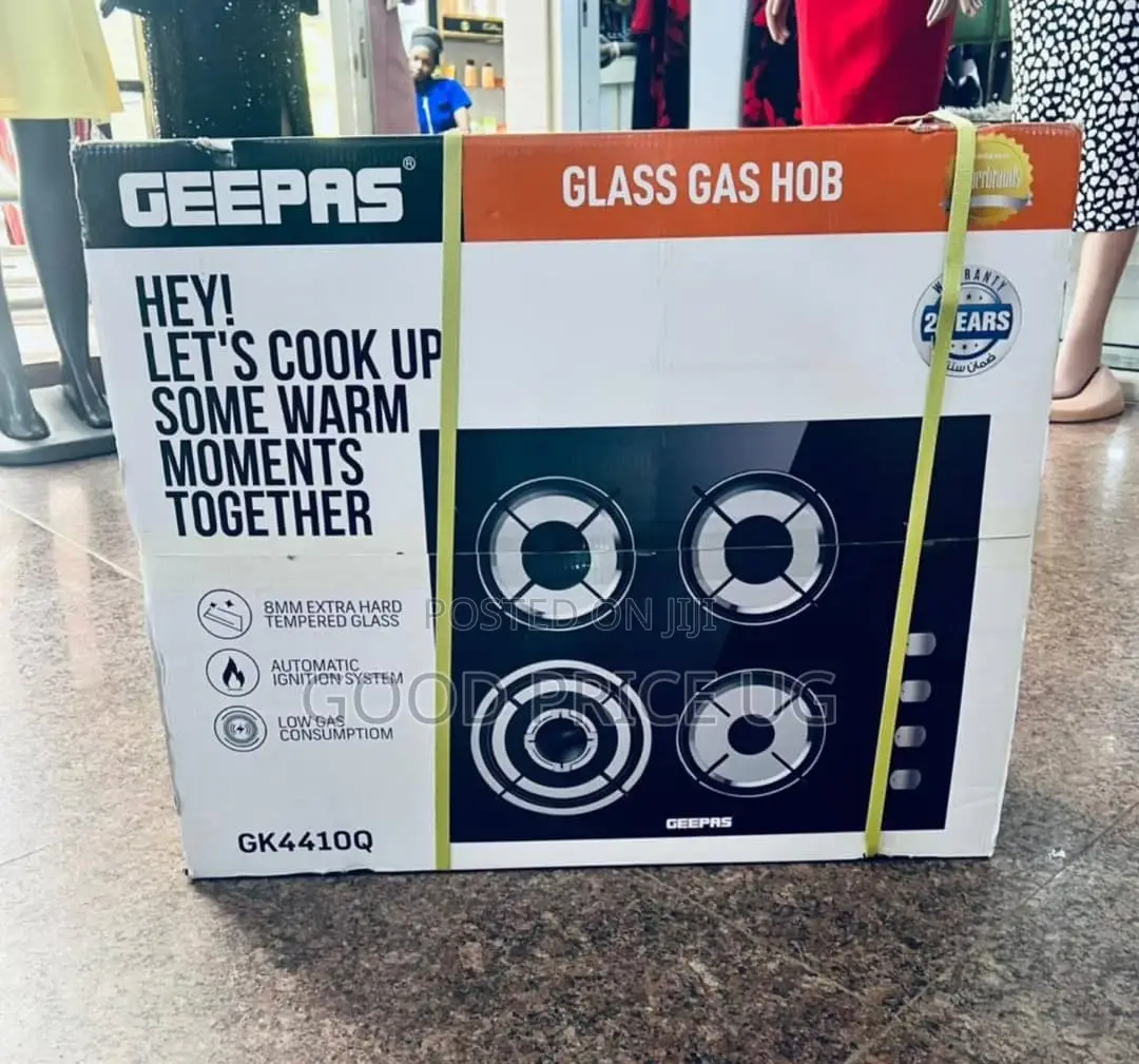Geepas Glass Gas Hob Gk4410q