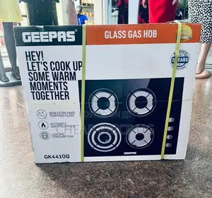 Geepas Glass Gas Hob Gk4410q