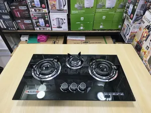Boko Built-in Tripple Gas Hob Glass Material at an Affordable Price