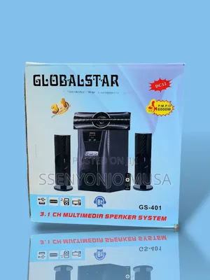 Globalstar Woofer 3.1ch Gs-401 Multimedia Speaker System