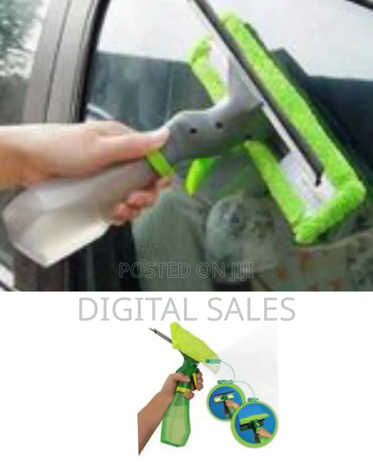 3 In1 Cleaner Spray Bottle Shave Car Window Cleaner Glass Wiper Glass