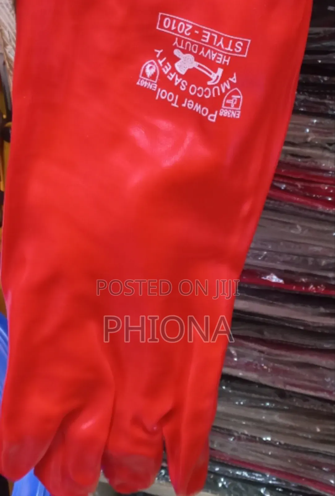 Saftey Rubber Cleaning Gloves
