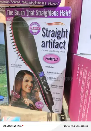 Straight Artifact Brush Hair Straightner