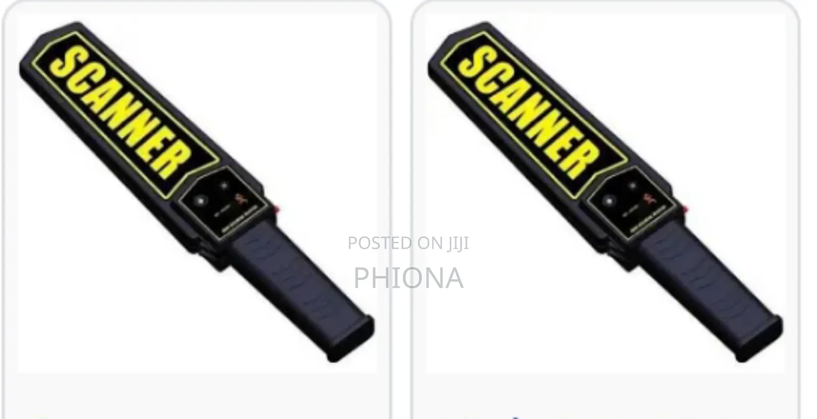 Hand Held Security Check Machine