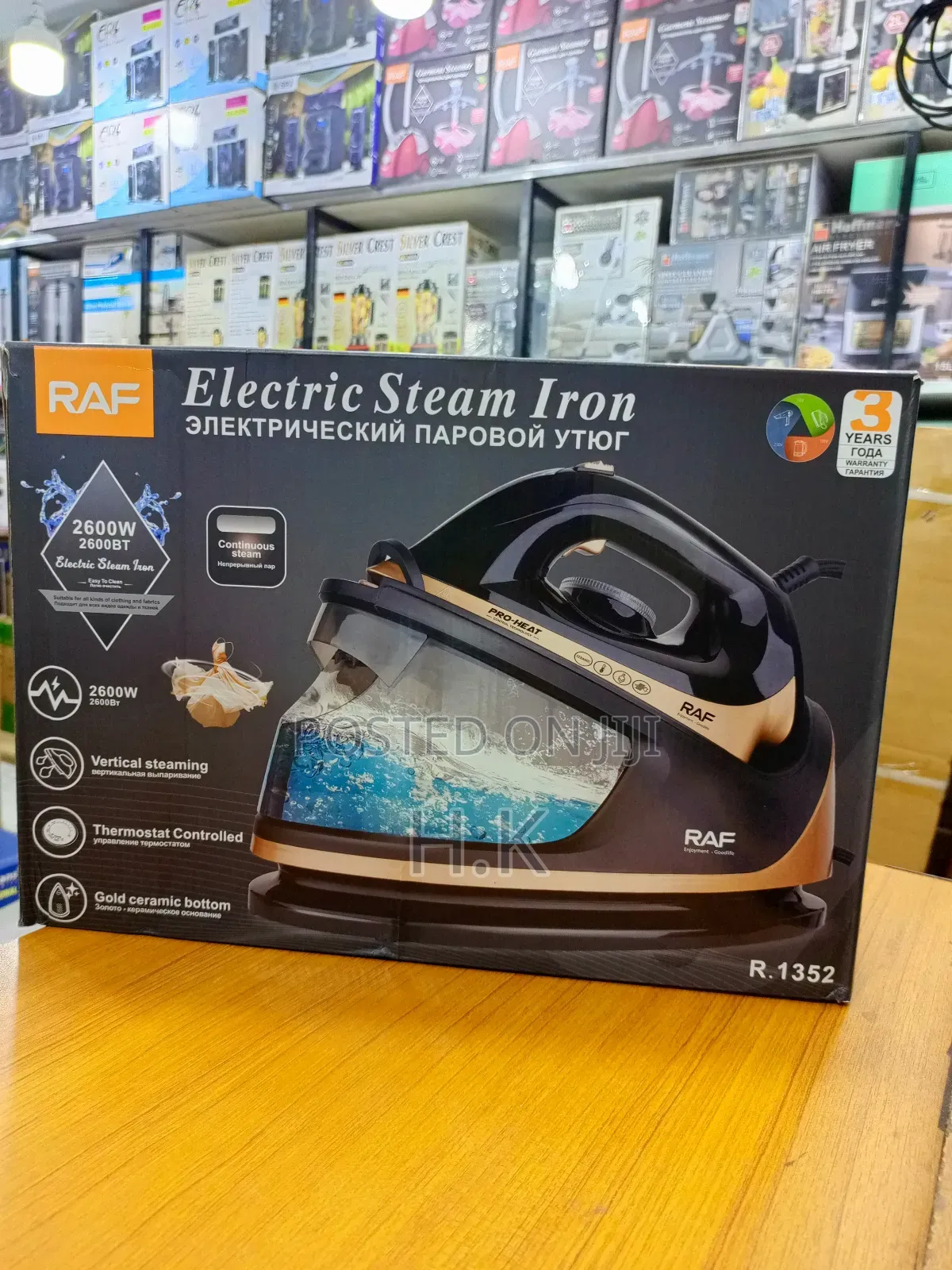 Raf Electric Steam Iron.