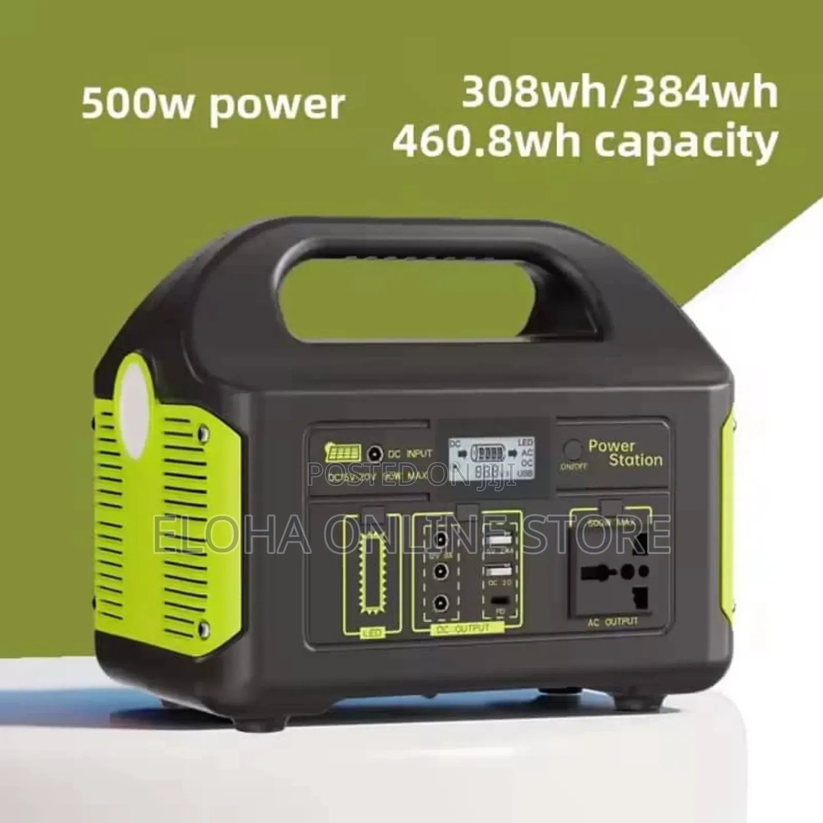 Eg010li-500w Portable Power Station