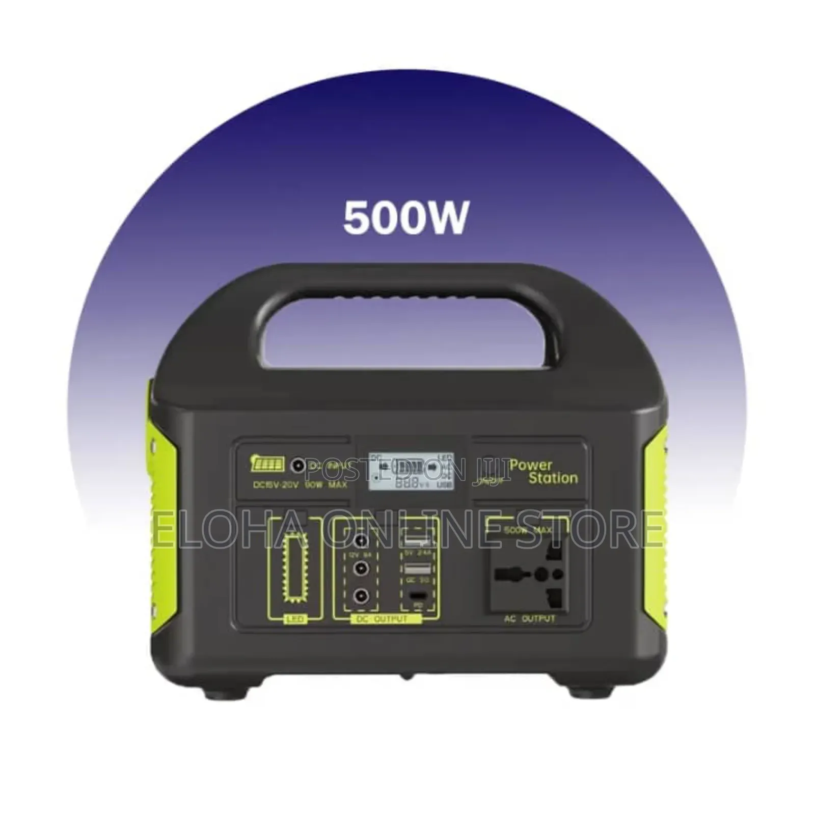 Eg010li-500w Portable Power Station