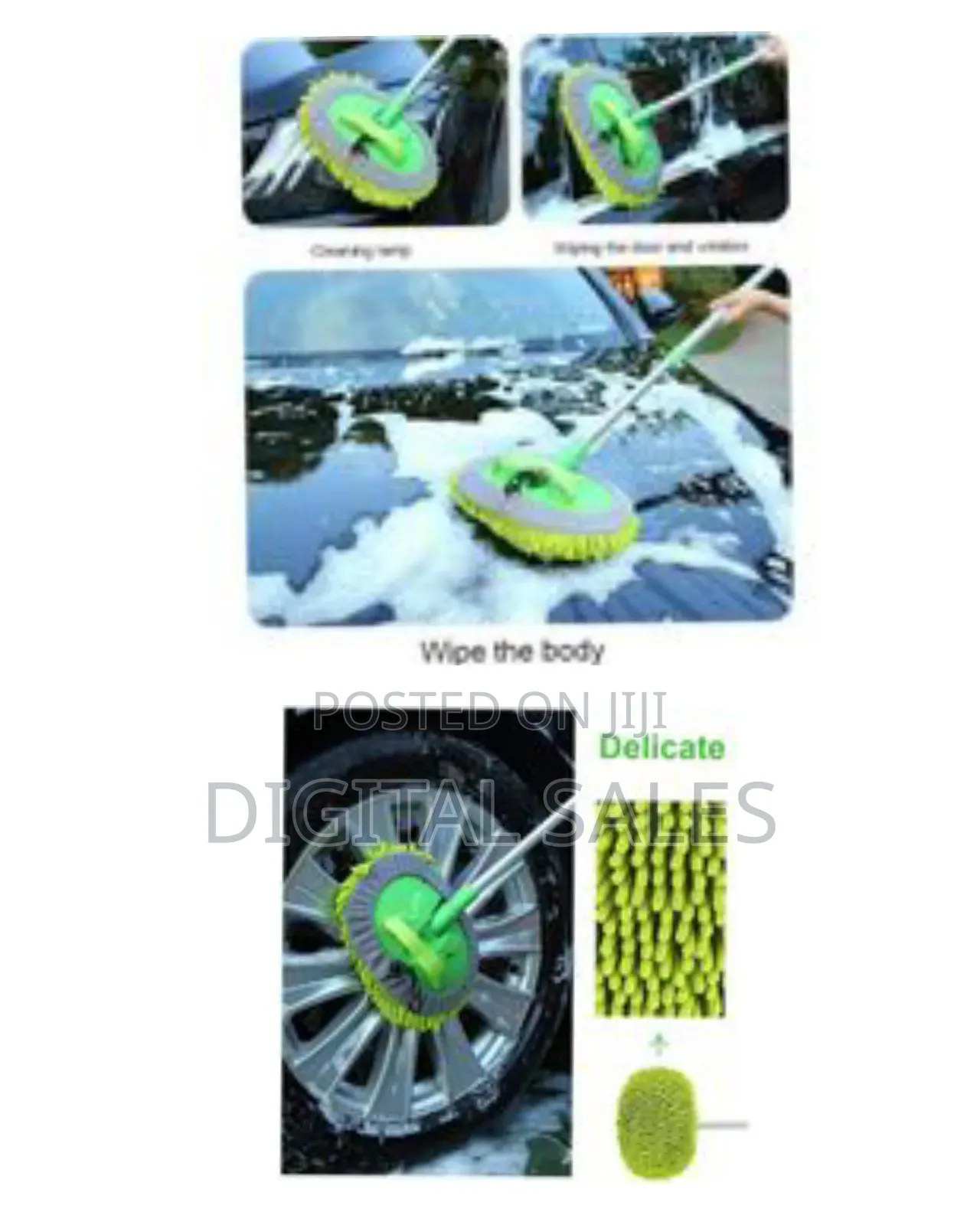 Chenille Washing Brush, Microfibre Auto Clean Wash Mop