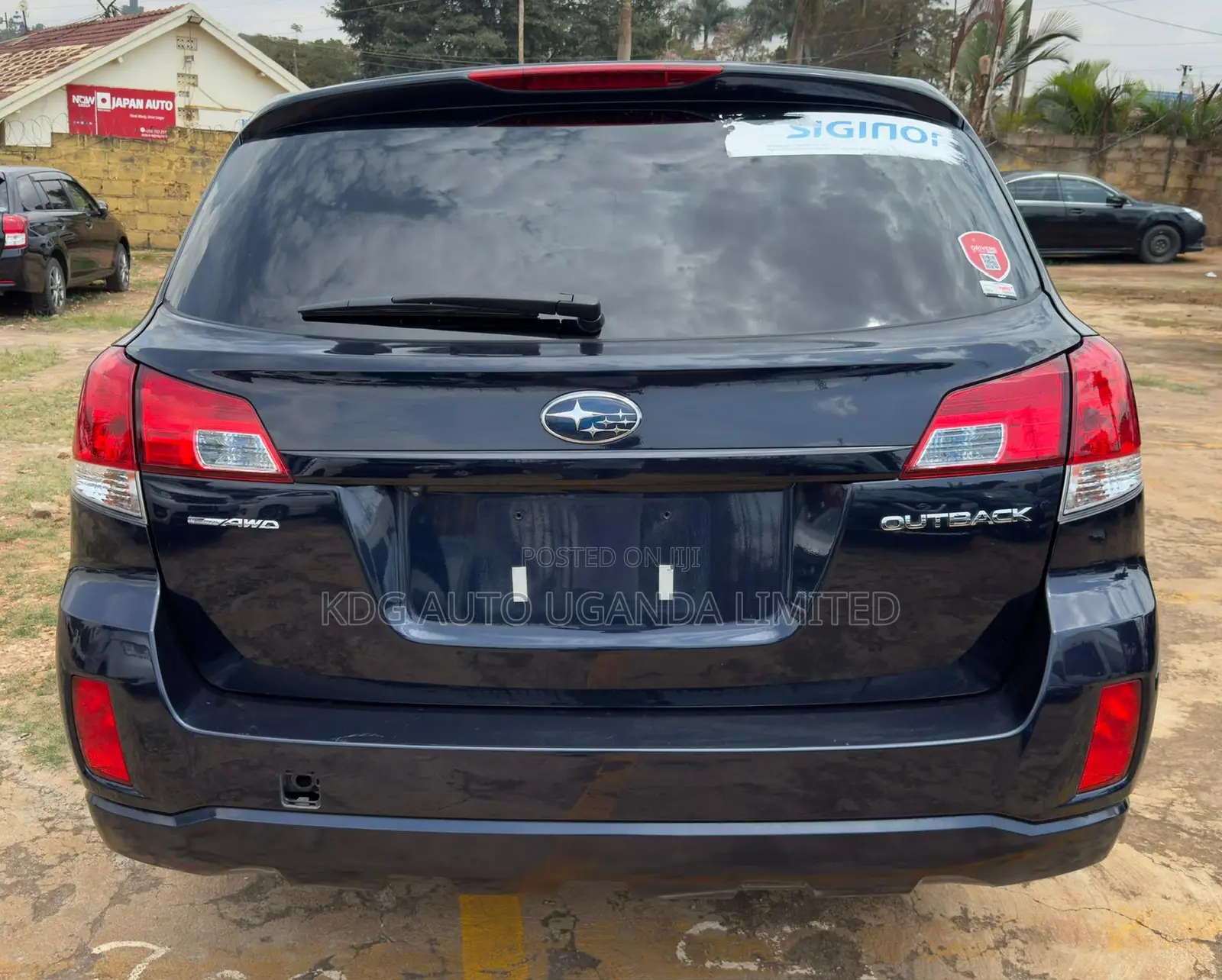 Subaru Outback 2012 Black