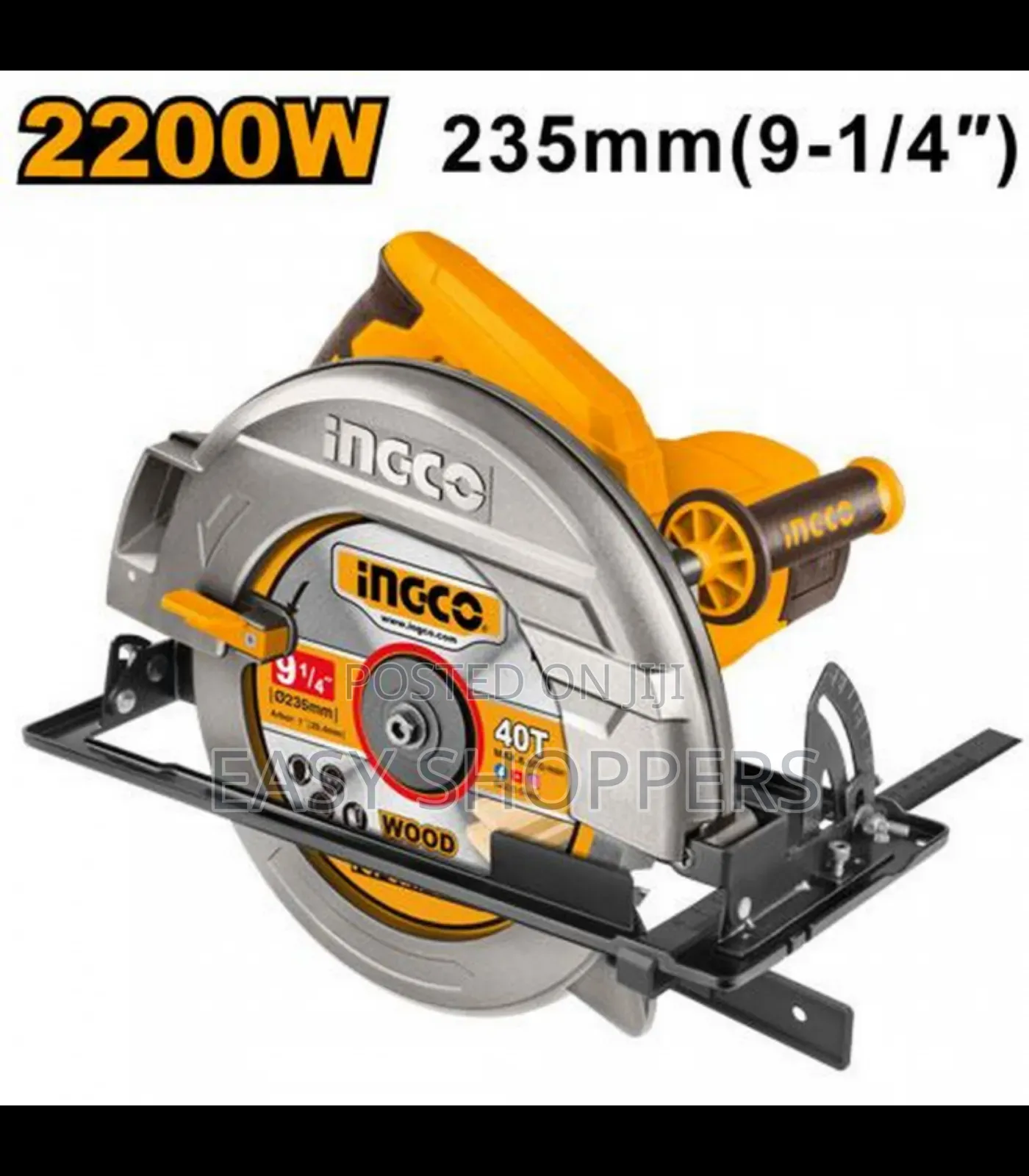 Ingco 2200w Circular Saw With 235mm Blade