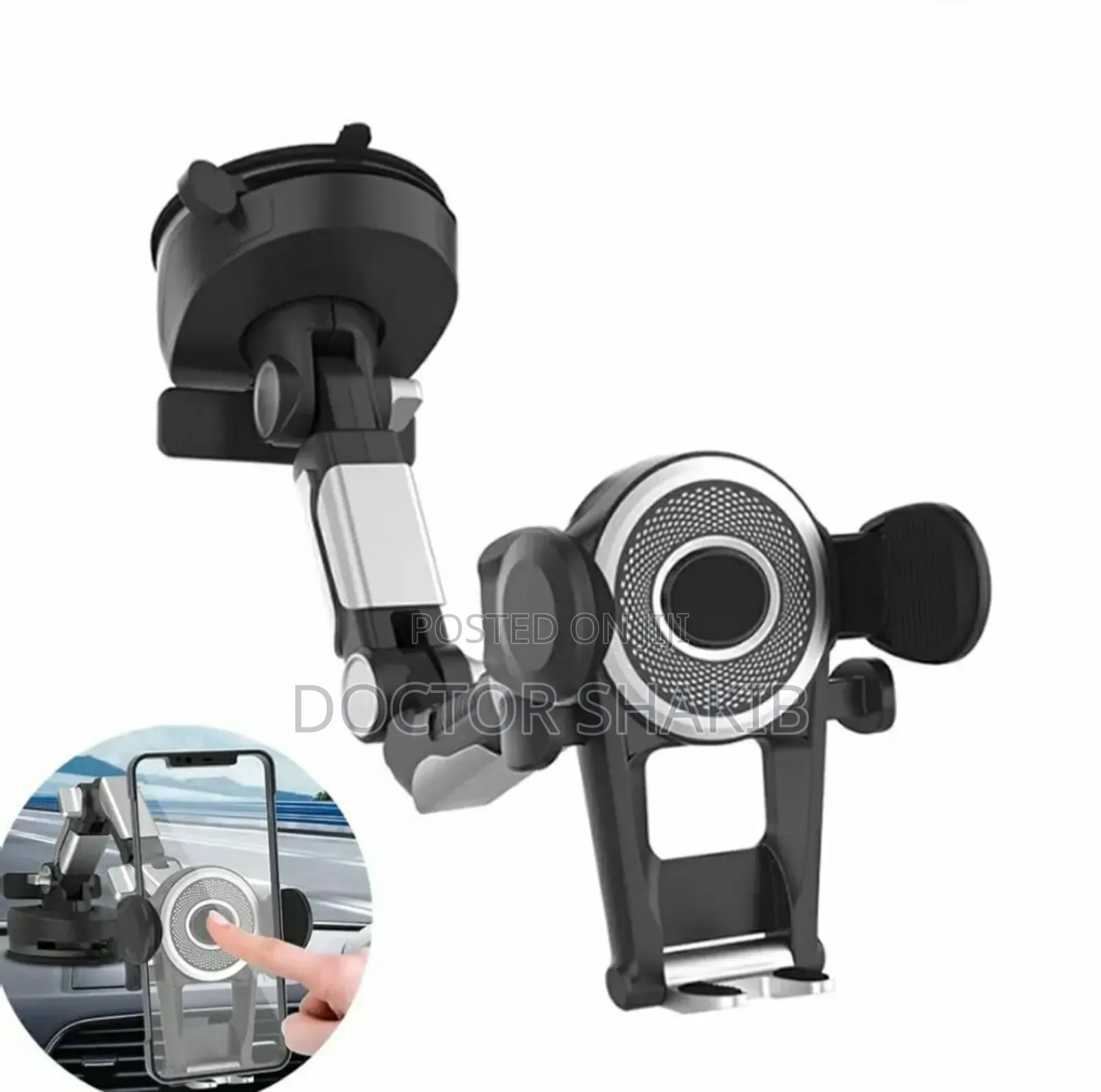 New Heavy Duty Cell Phone Holder for Truck Dashboard Windshield