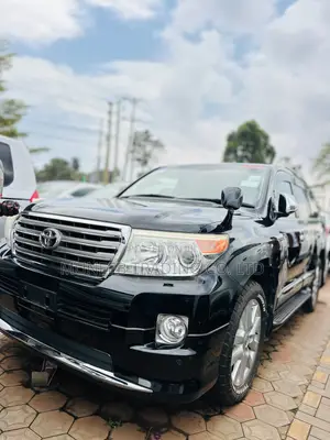 Toyota Land Cruiser 4.6 V8 ZX 2012 Black