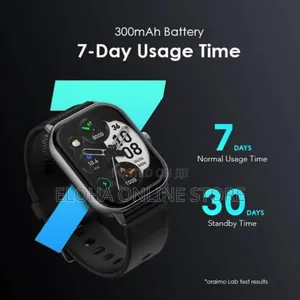 Oraimo Watch 5 Lite 2.01" Hd Ip68 Smart Watch