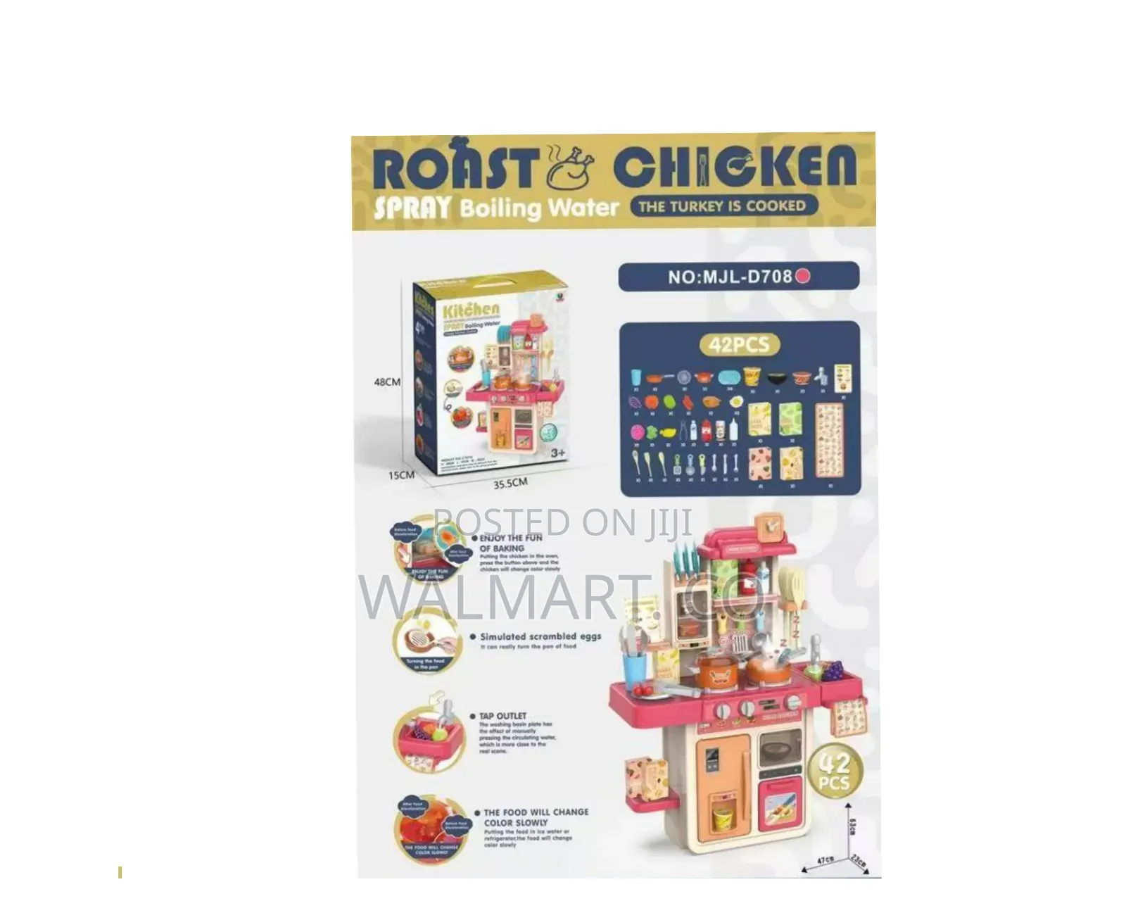 Roast Chicken Spray Boiling Water Kids Equipment