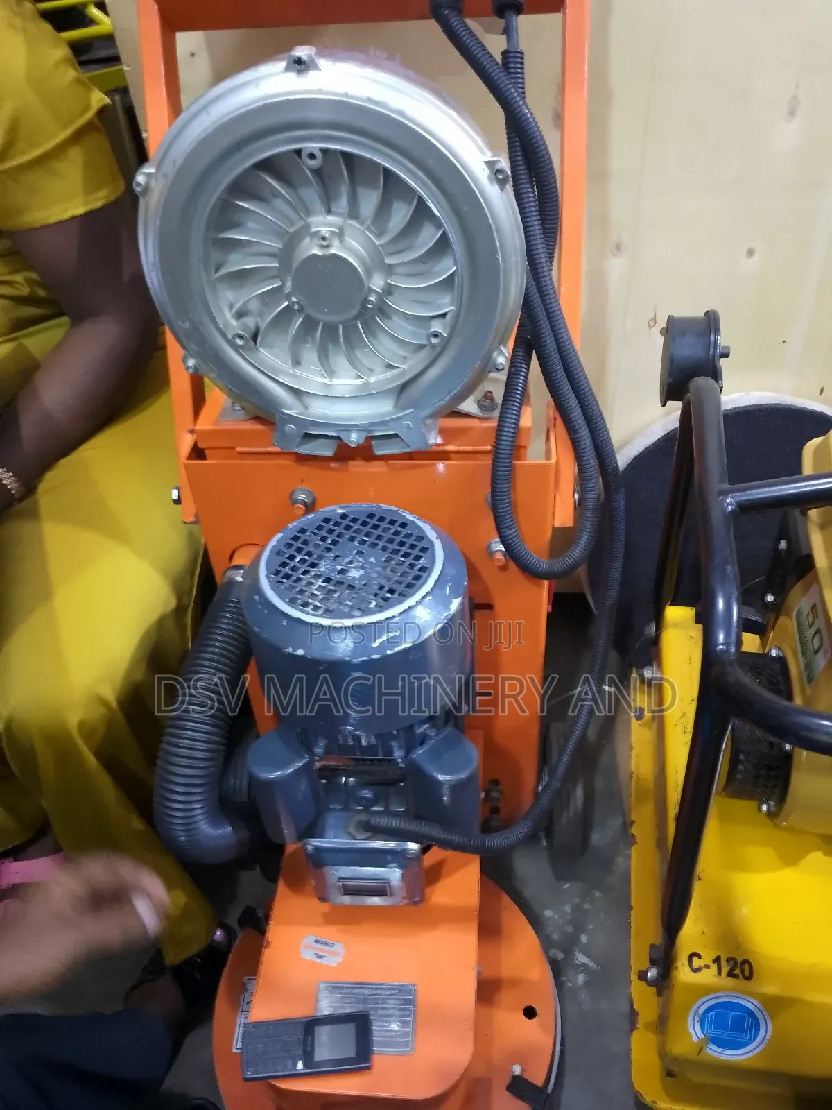 Single Phase Terrazo Grinder With Fan